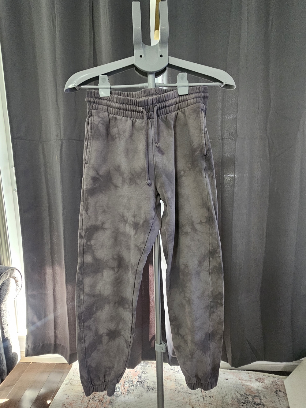 TNA Gray Tie-Dye Joggers
